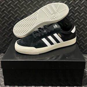 adidas Black and White Nova Sneakers